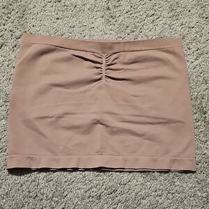 Gymshark Womens Everyday Seamless Midi Tube Top Chestnut Pink Size M